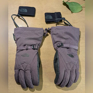 ⛷  Women's Lavender The North Face Gloves, Sz L